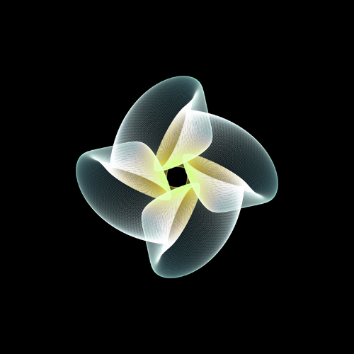 Chloris Labs spirographic brand motif